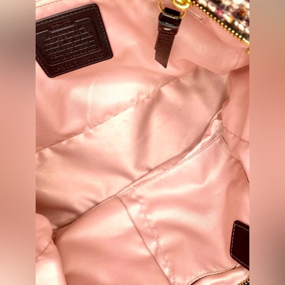 COACH Galaxy Tweed Gallery Tote H1221-F20025 - Picture 12 of 12